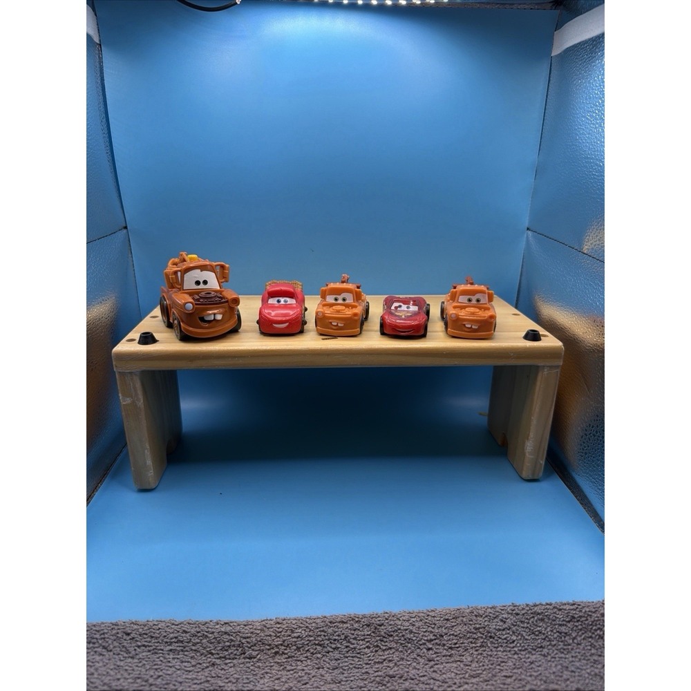 Disney Pixar Cars Toy Set 3 Mater Tow Trucks 2 Lightning McQueen Cars